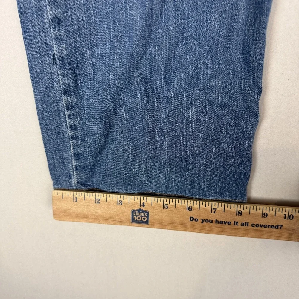 Levi's‎ 514 Jeans Mens 36x30 Blue Medium Wash Straight Stretch WaterLess Denim